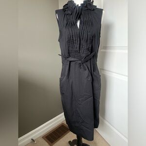 Elie Tahari Elegant Black Sleeveless Dress